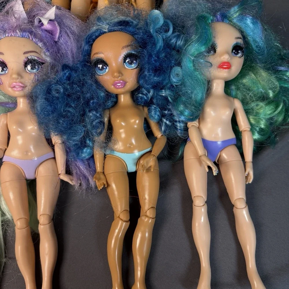 Rainbow High Dolls Lot Of 10 Avery‎ Styles Ruby Anderson Skyler Bradshaw River